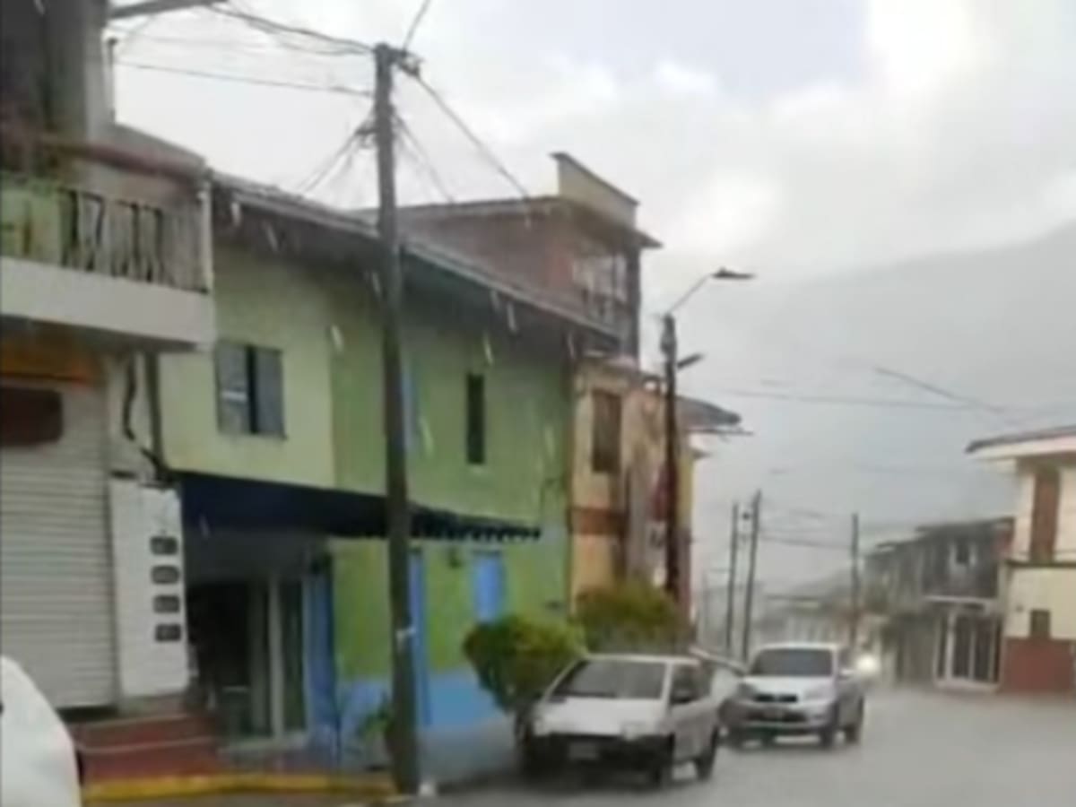 Fuertes lluvias y vientos provocaron daños estructurales en Salamina y Pácora, al norte de Caldas
