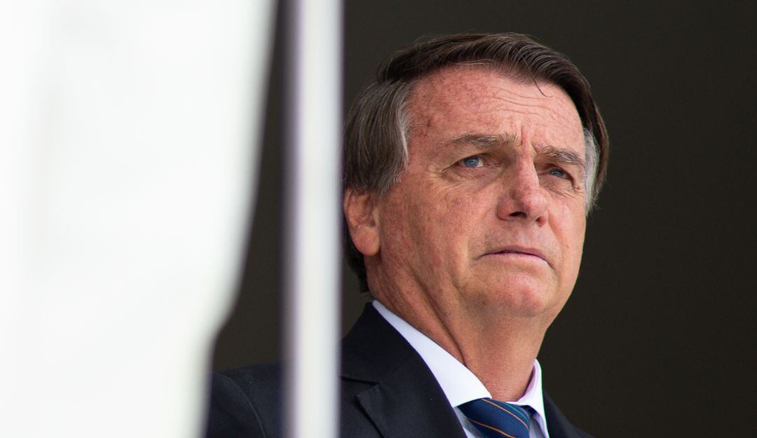 El mandatario brasileño Jair Bolsonaro 