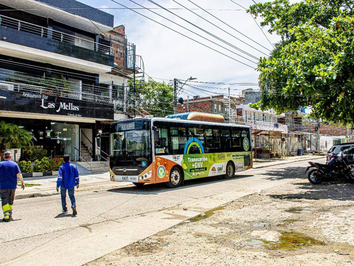Portal-Mamonal será el octavo recorrido de prueba del Ecobús Piloto de Transcaribe