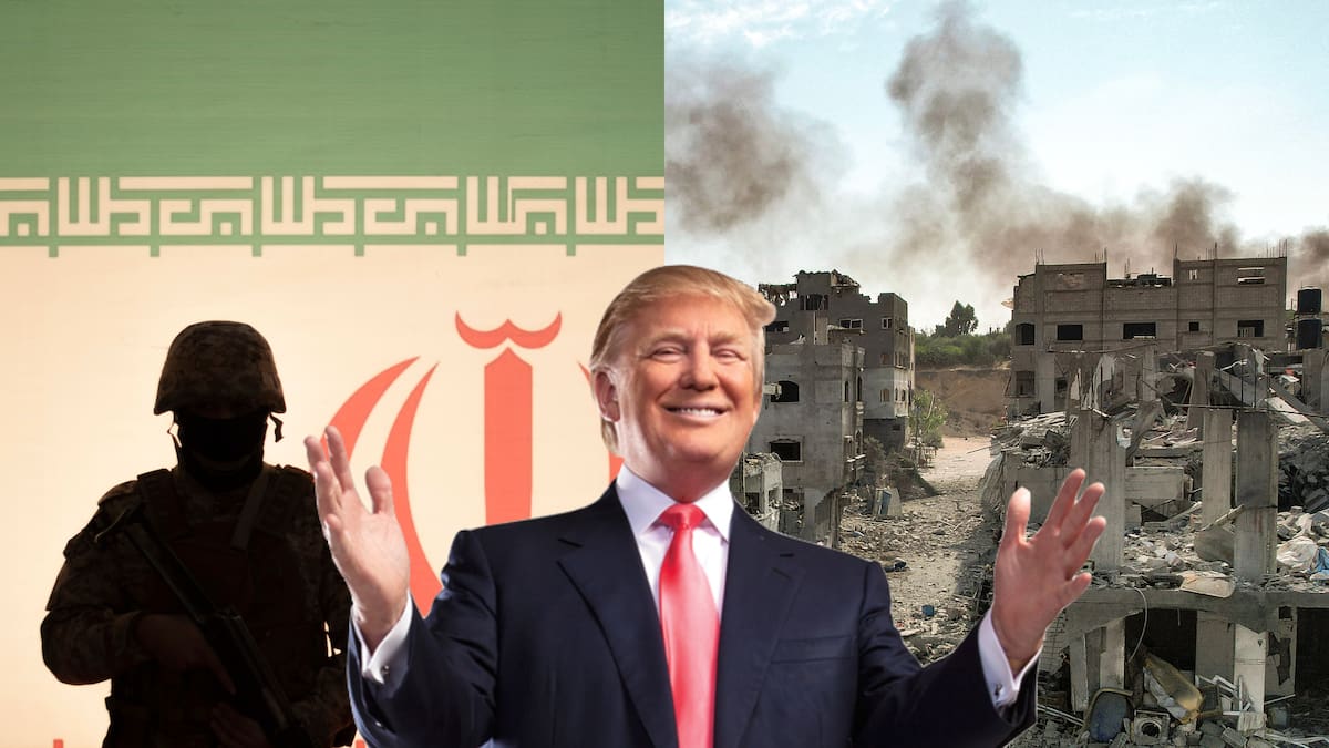 Trump ordena “aniquilar” Irán si este país lo asesina y plantea que palestinos dejen Gaza