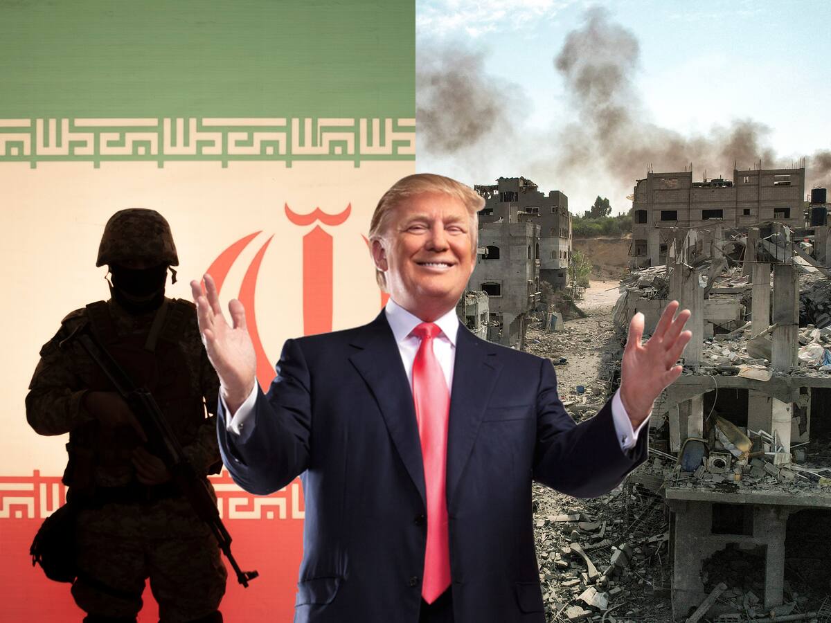 Trump ordena “aniquilar” Irán si este país lo asesina y plantea que palestinos dejen Gaza