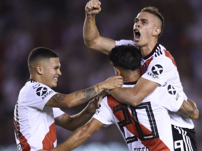 Quintero, Borré y Carrascal, finalistas de la Libertadores con River