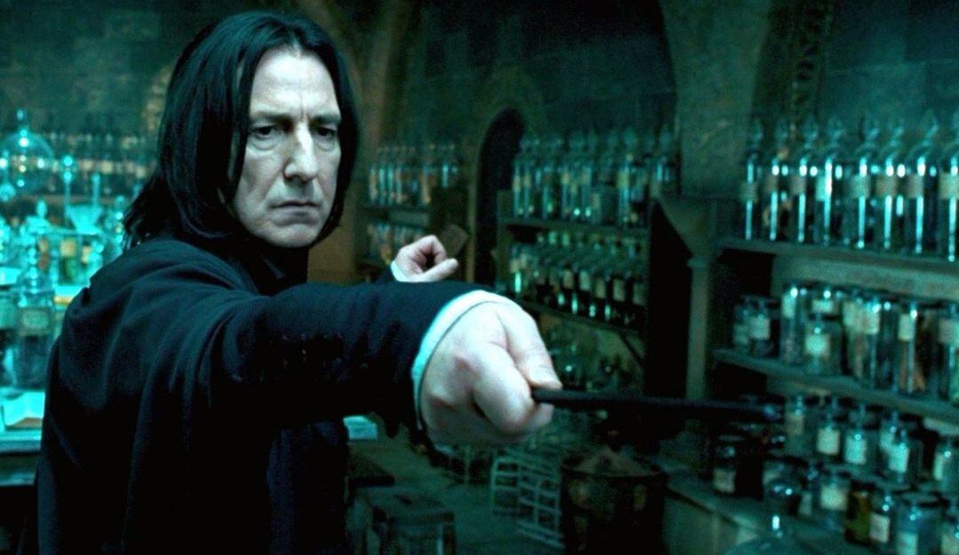Alan Rickman fue el encargado de dar vida en la gran pantalla a Severus Snape en Harry Potter