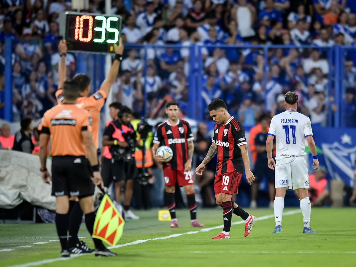 Juanfer Quintero se lesionó con River y hay alarmas encendidas en Selección Colombia: ¿Qué le pasó?
