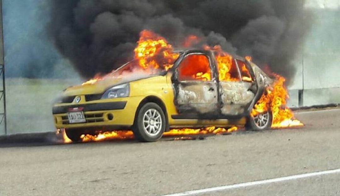 Capturan tres integrantes disidencias por quema de taxis