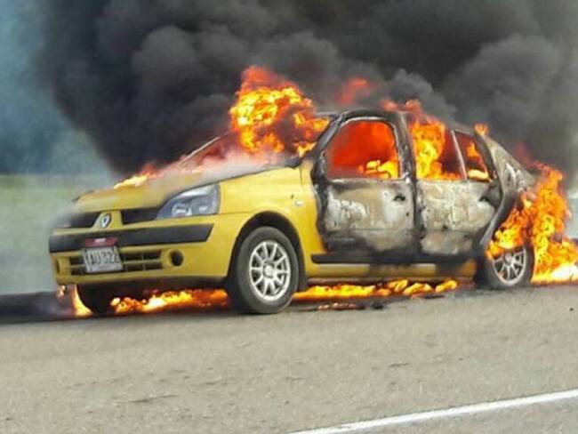 Capturan tres integrantes disidencias por quema de taxis