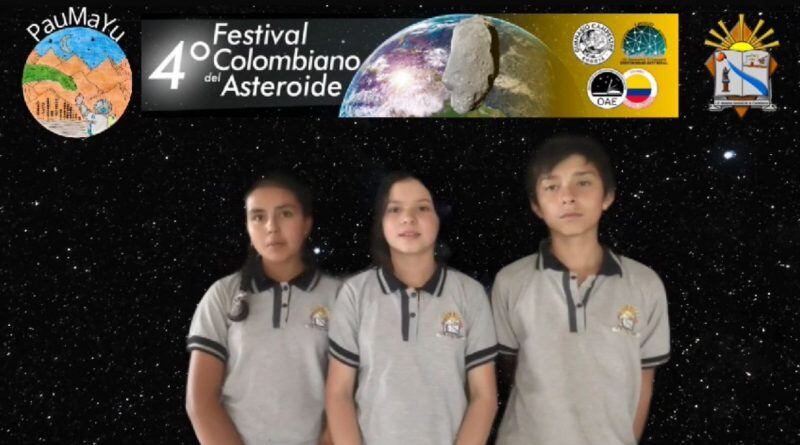 Los estudiantes que lograron el segundo lugar. Foto | Secretaría de Educación de Boyacá