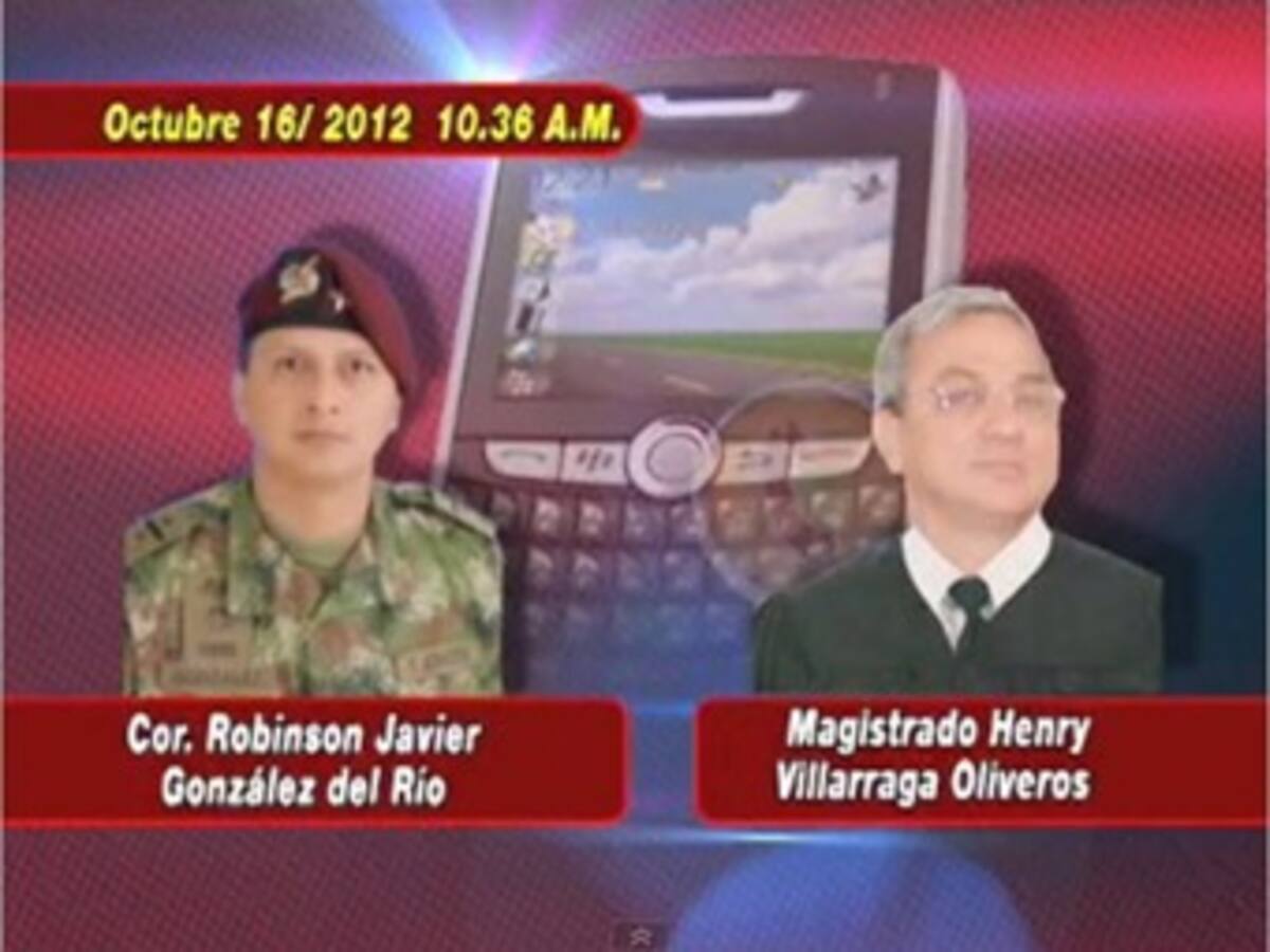 Vea el informe de Noticias Uno sobre coronel que habló con magistrado