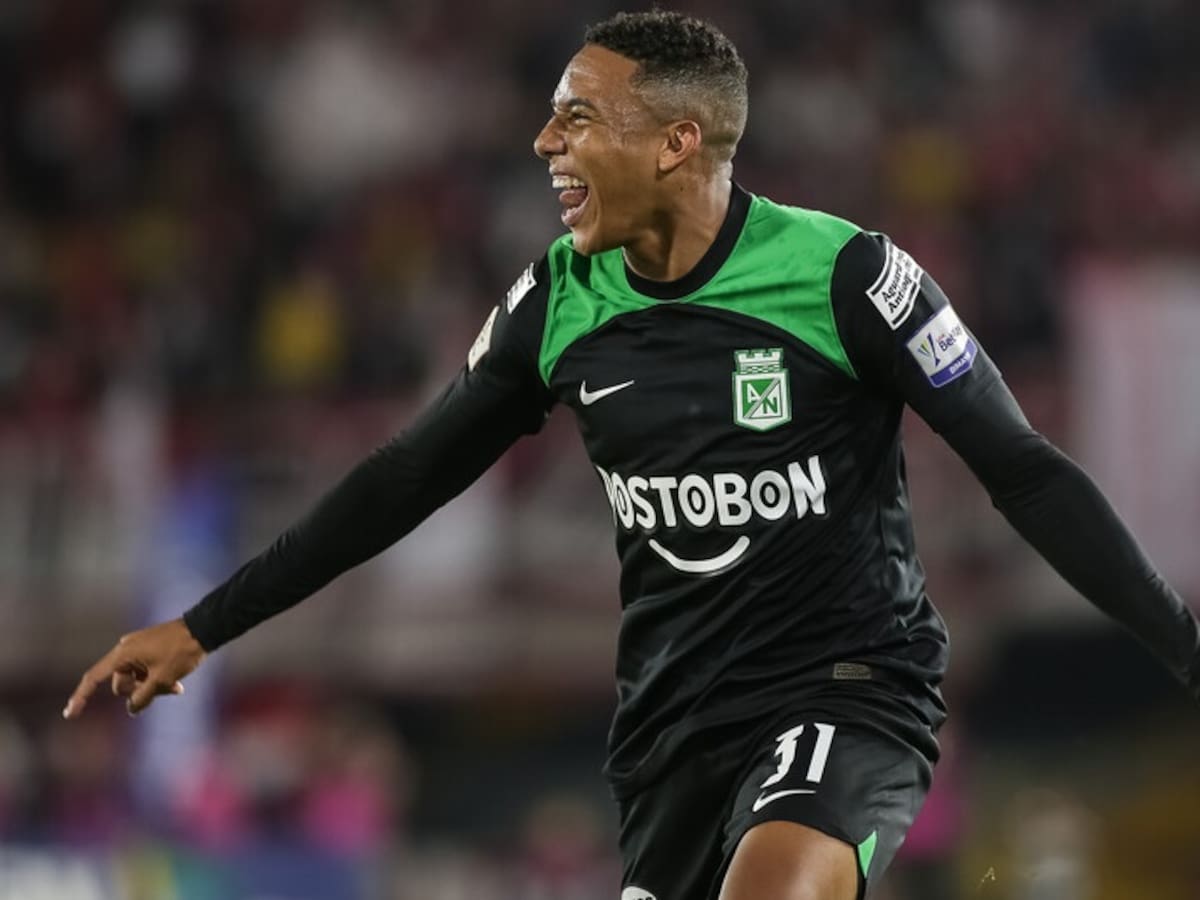 Atlético Nacional anuncia la salida de Brahian Palacios con destino a Brasil