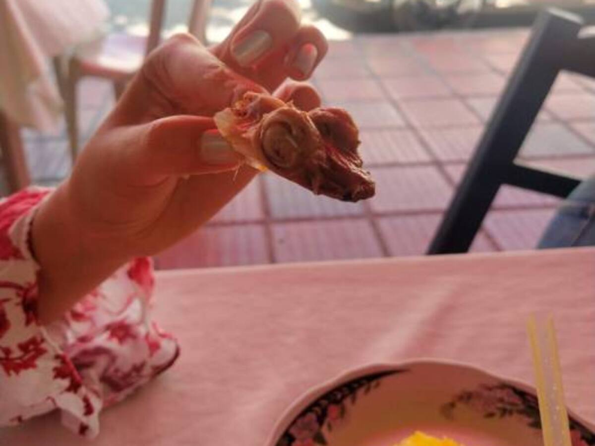 Clientes de restaurante en Cartagena encontraron una cabeza de babilla en su sopa
