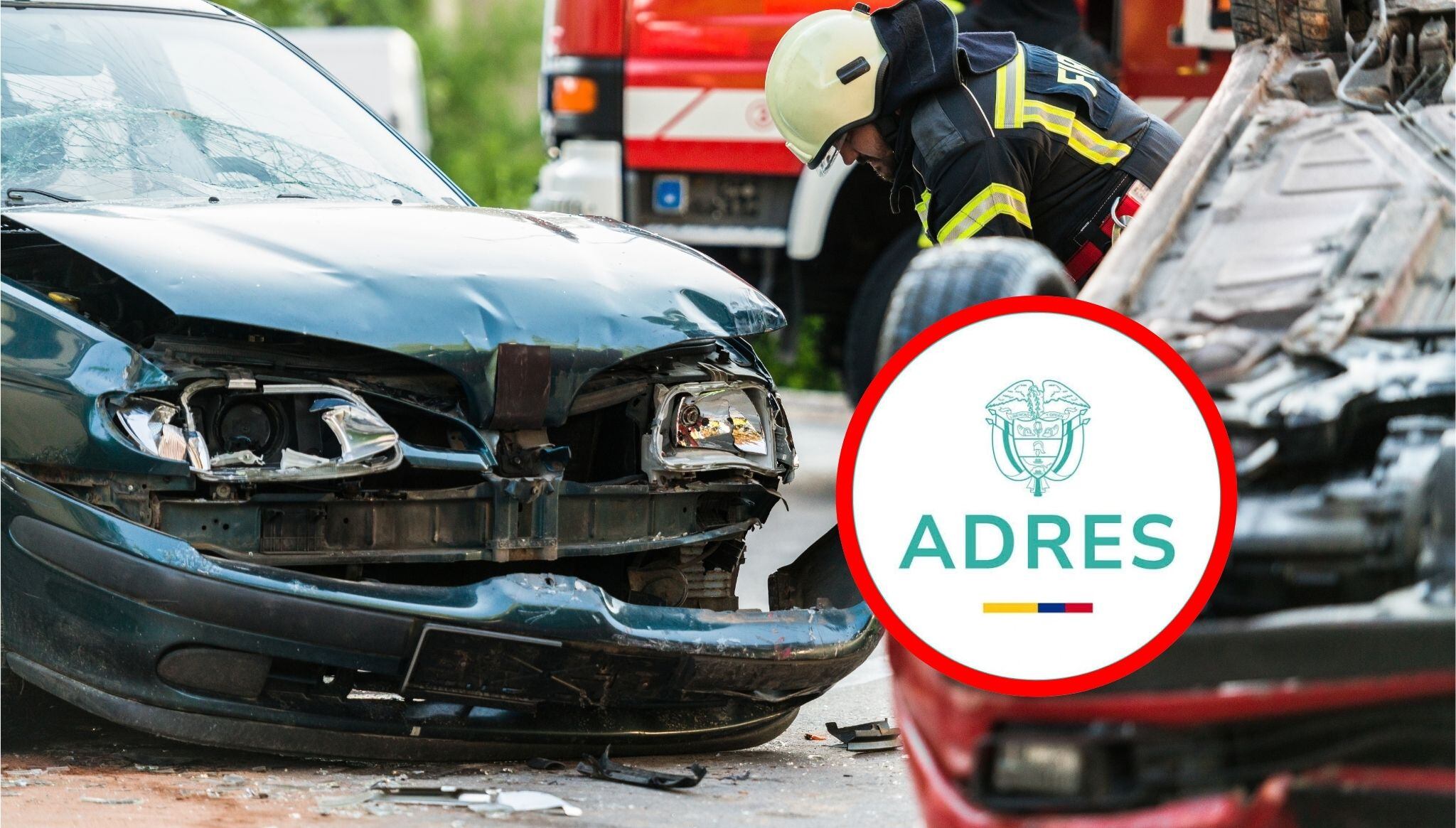 Indemnización ADRES por accidentes de transito sin SOAT. Fotos Getty Images y ADRES