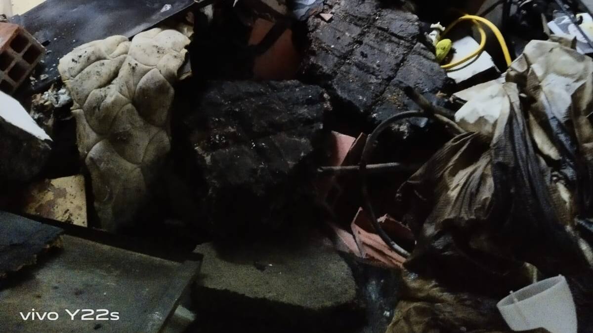 Sargento Manuel José Román del cuerpo oficial de Bomberos de Armenia