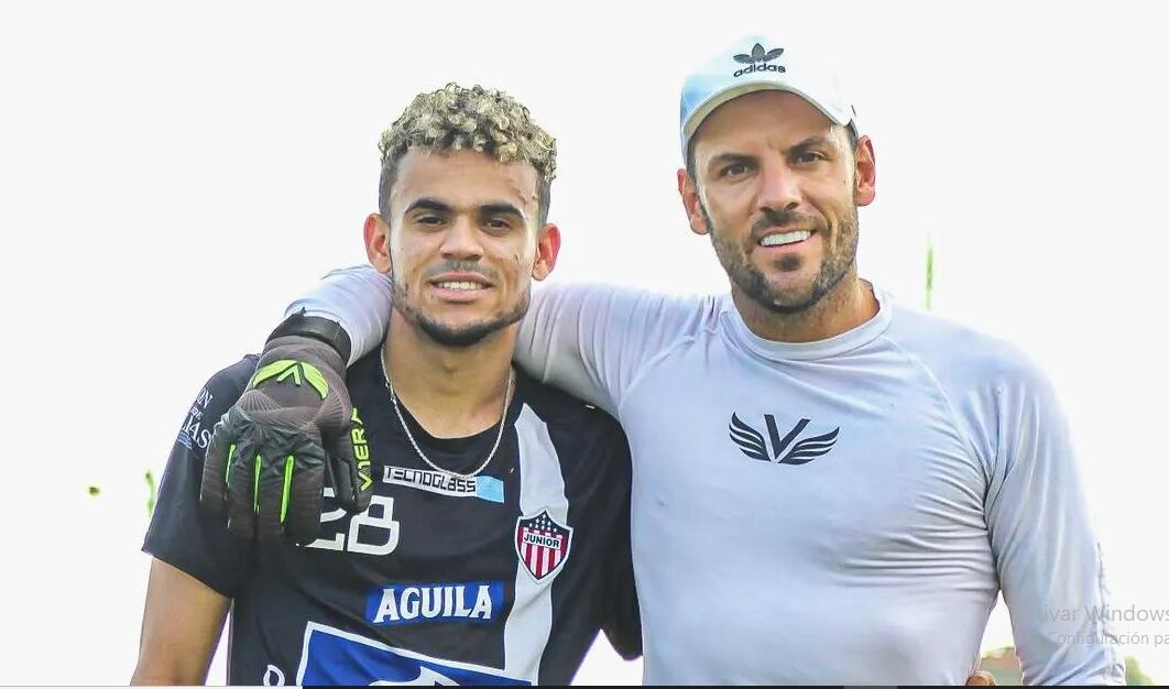 Luis Díaz y Sebastián Viera / Instagram: Sebastián Viera.