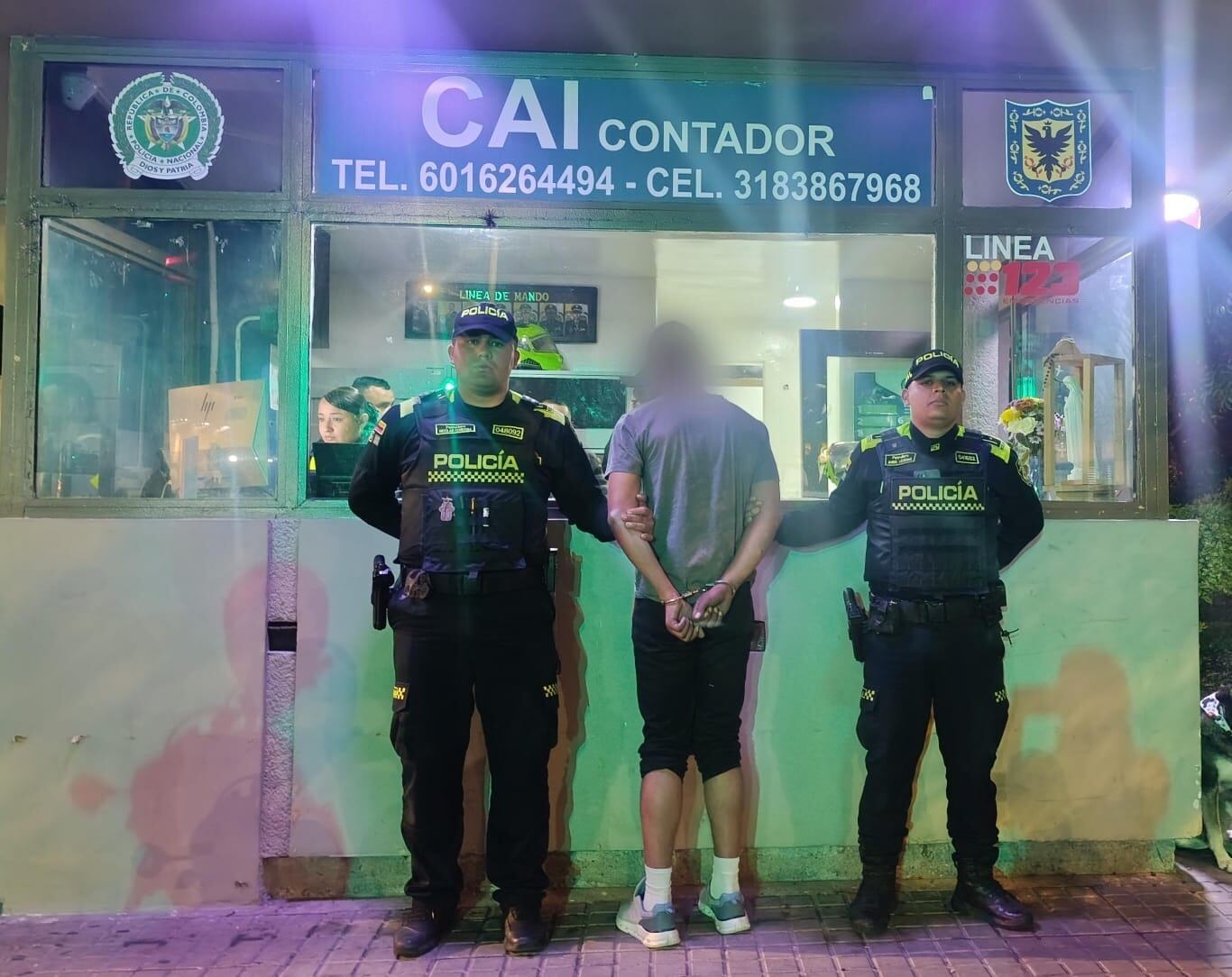 Captura del presunto abusador de una niña de 8 años en la localidad de Usaquén.