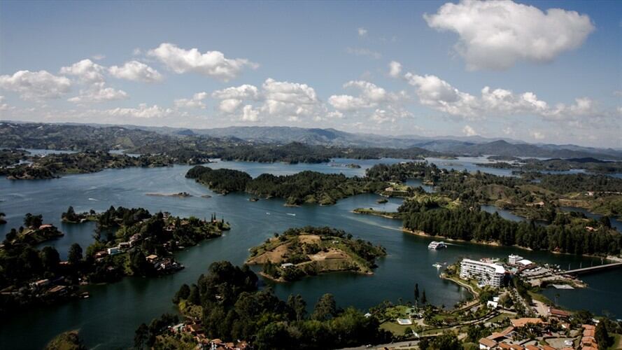 Embalse de Guatapé . Foto: Colprensa
