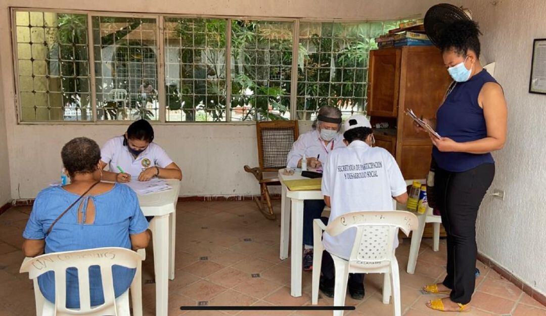 Inscripciones de adulto mayor a centros de vida de Cartagena