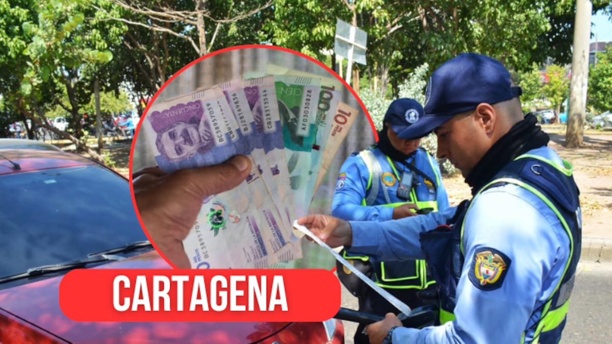 Pilas al pico y placa en Cartagena de lunes a viernes, ¿de cuántos SMLV quedó la multa si incumple?