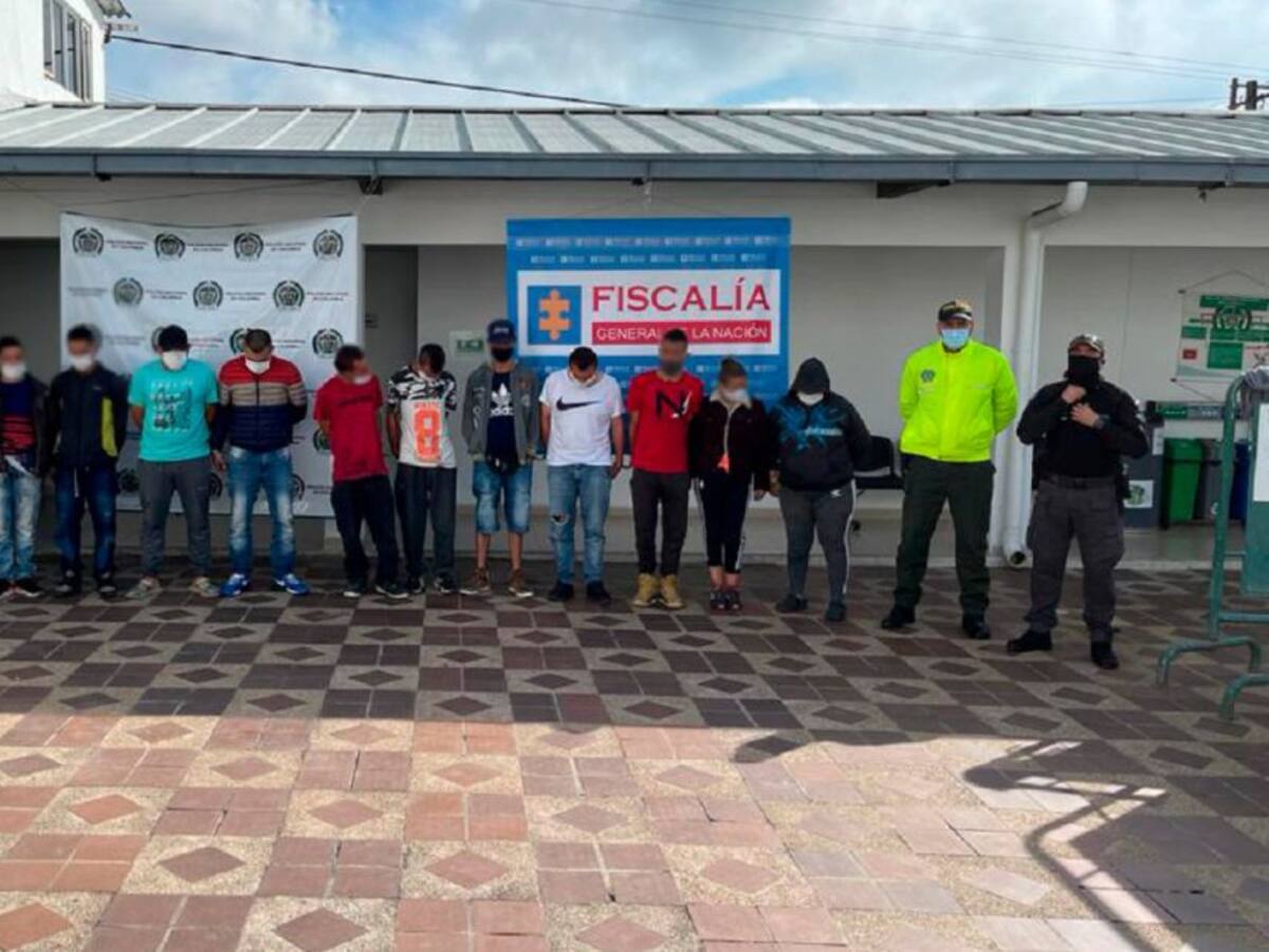 En Riosucio desarticularon banda delincuencial denominada "Los de Caldas"