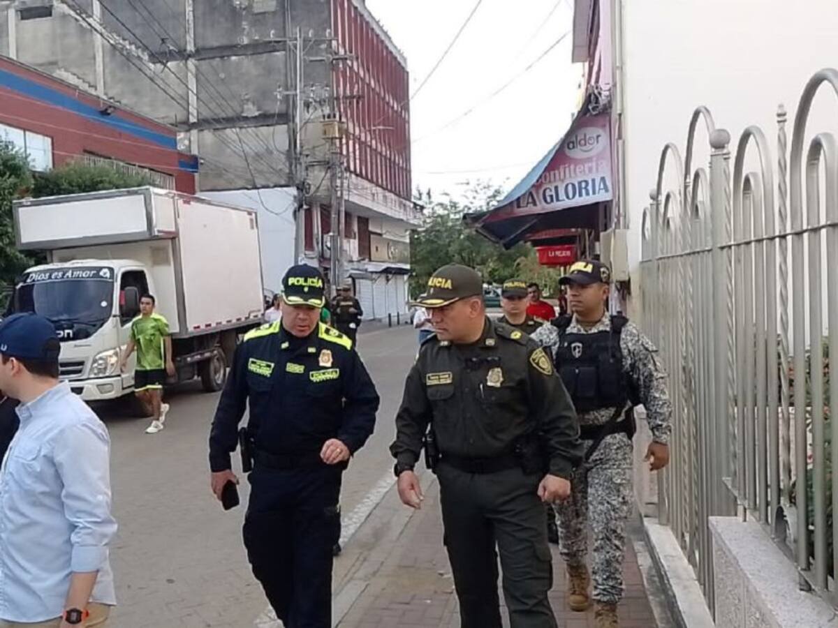 Reactivan controles a movilidad y espacio público en el centro de Sincelejo