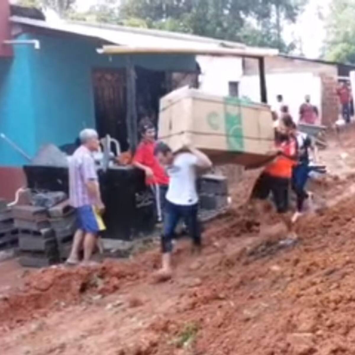 Puerto Berrío y San Luis, afectados por las lluvias en Antioquia