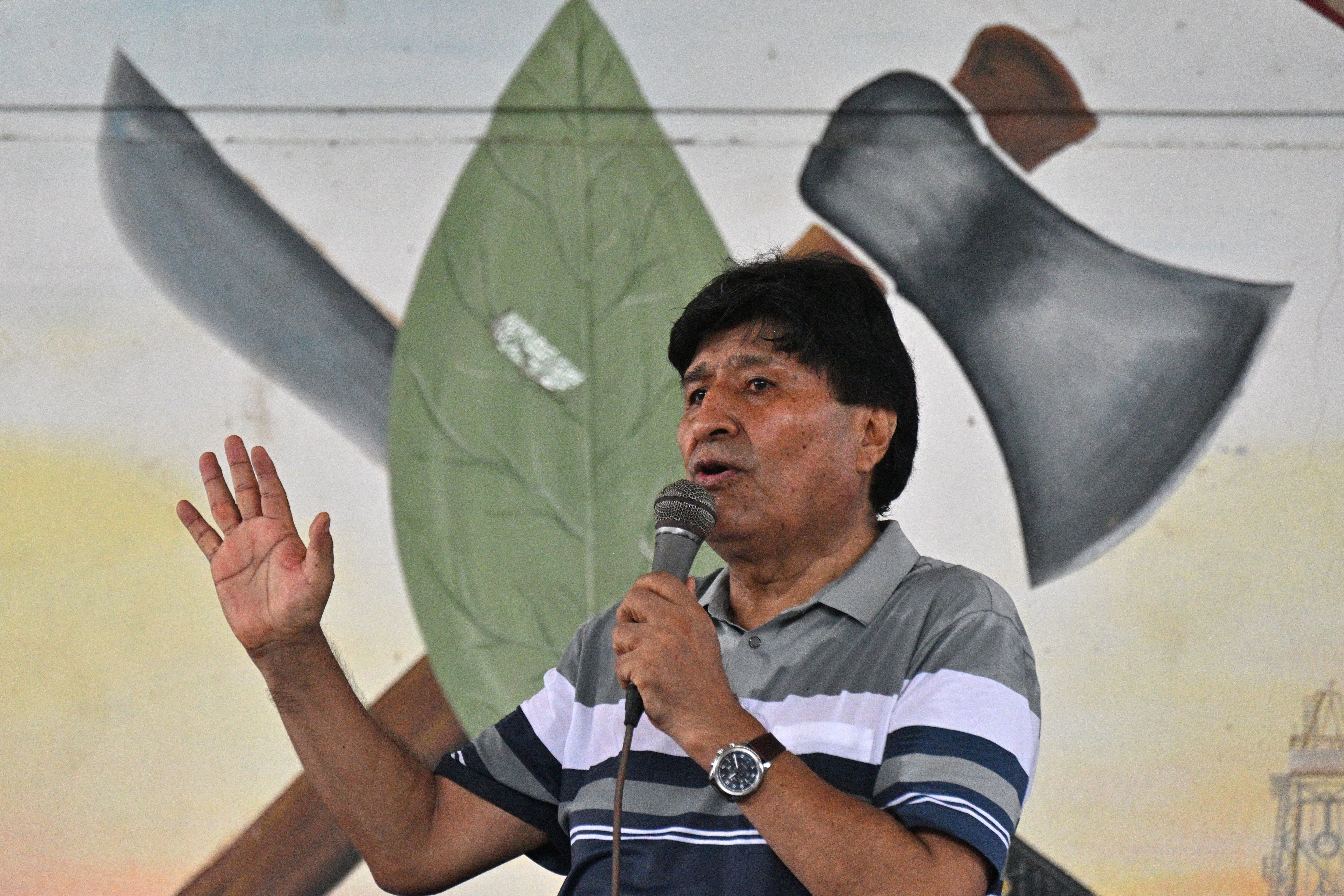Expresidente de Bolivia, Evo Morales. FOTO: AIZAR RALDES/AFP via Getty Images