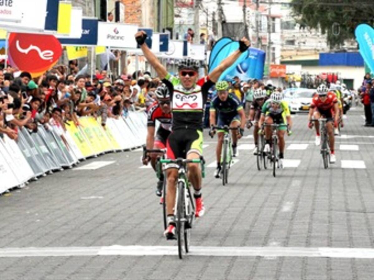 El antioqueño Stiber Ortíz es el primer líder de la Vuelta a Colombia