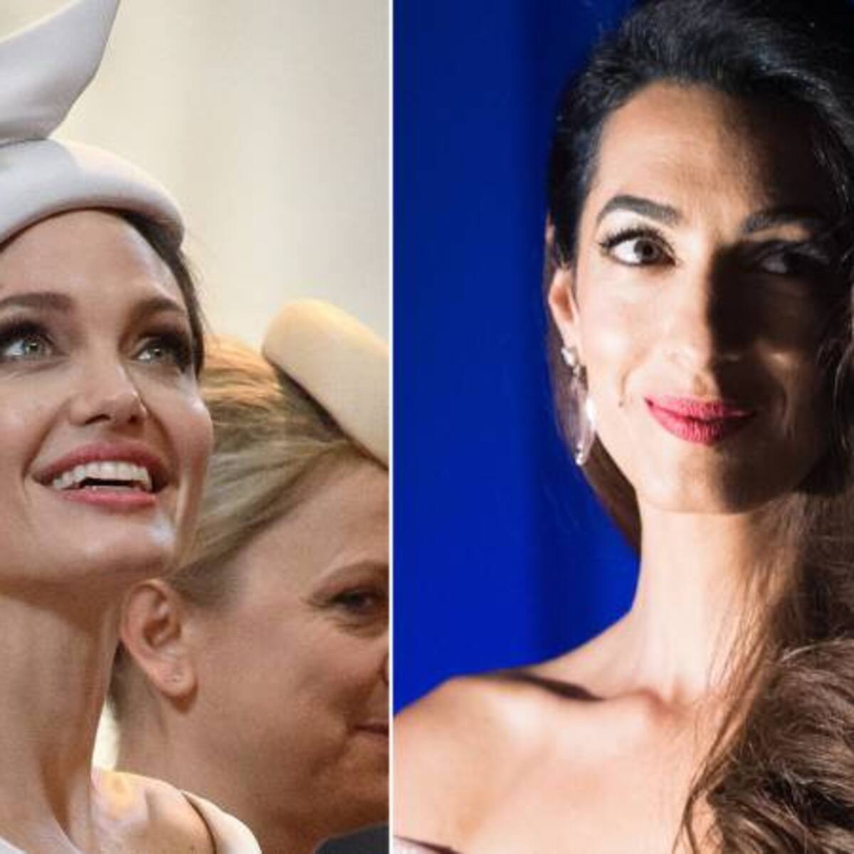 Amal Clooney y Angelina Jolie, de amigas a rivales