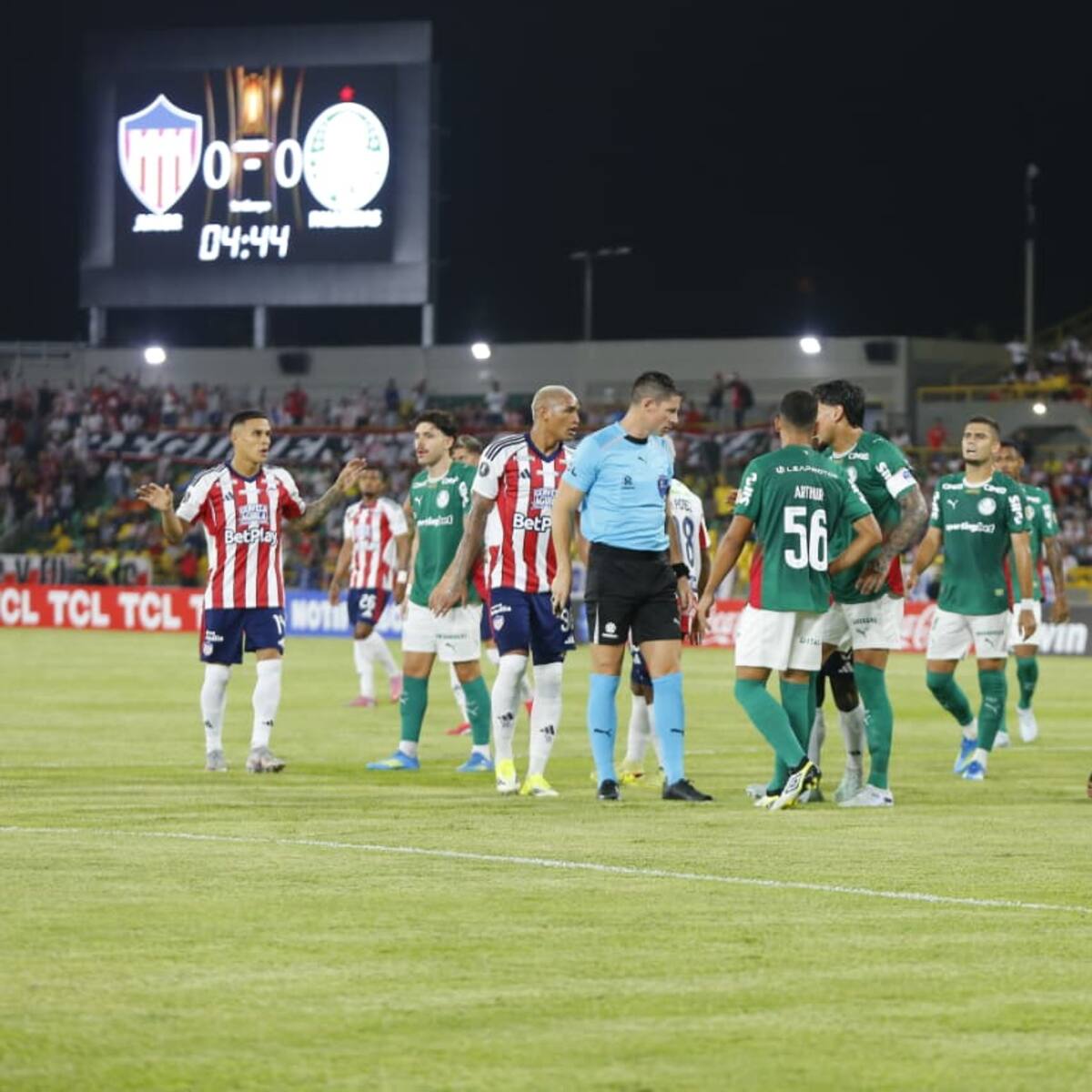 Copa Libertadores: Así quedó Junior en el Grupo F tras empatar con Palmeiras