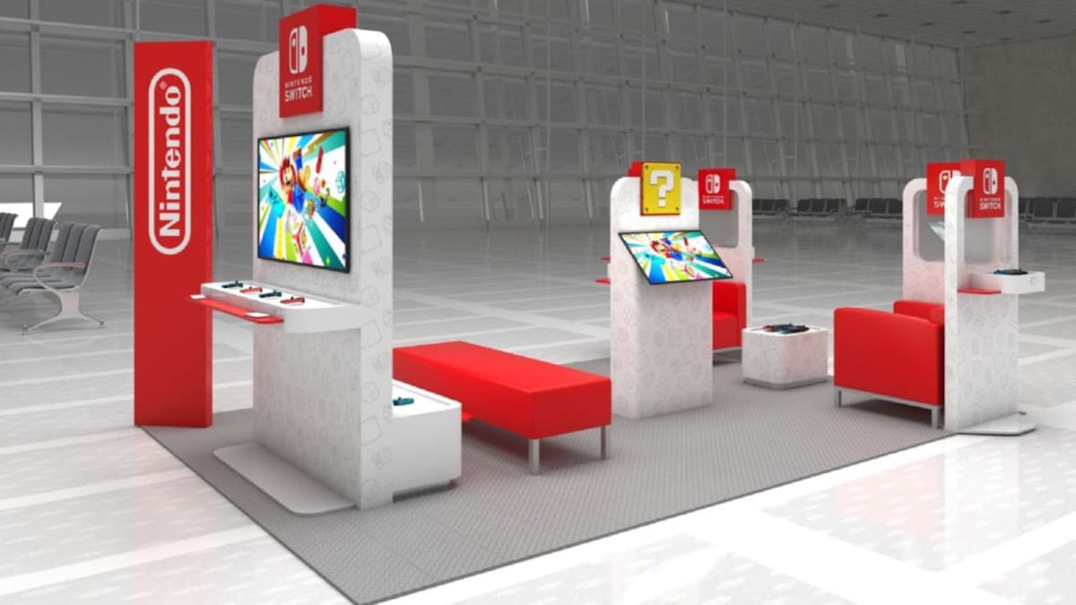 Para quemar tiempo Nintendo pone a jugar a viajeros en los aeropuertos
