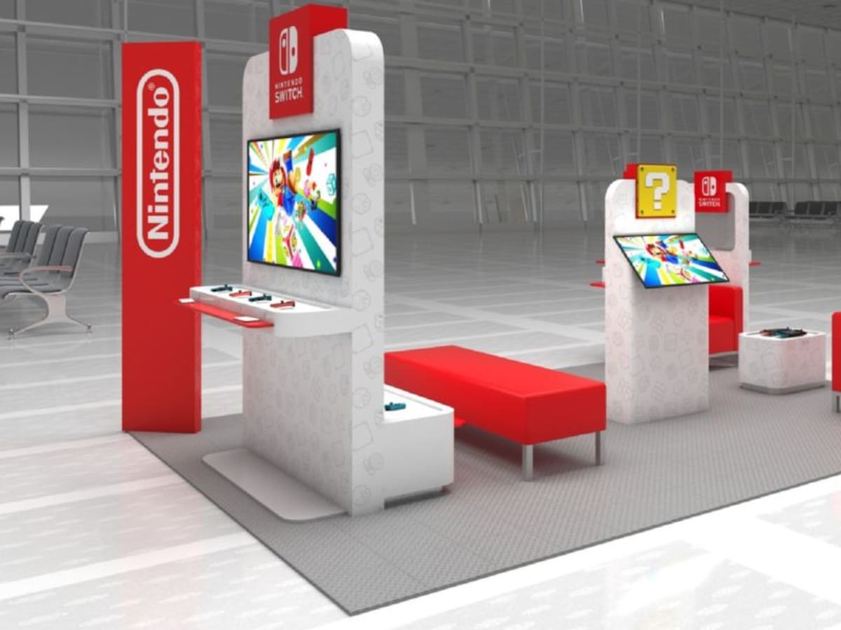 Para quemar tiempo Nintendo pone a jugar a viajeros en los aeropuertos