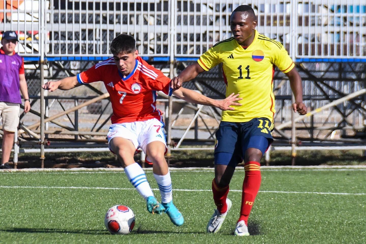 Colombia venció a Chile en los Juegos Odesur y se clasificó a semifinales / Foto: Team Chile