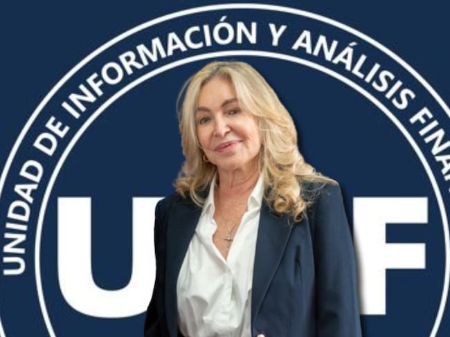 Logo UIAF y Martha Luz Reyes. Fotos: X @UIAFColombia / Ministerio de Hacienda