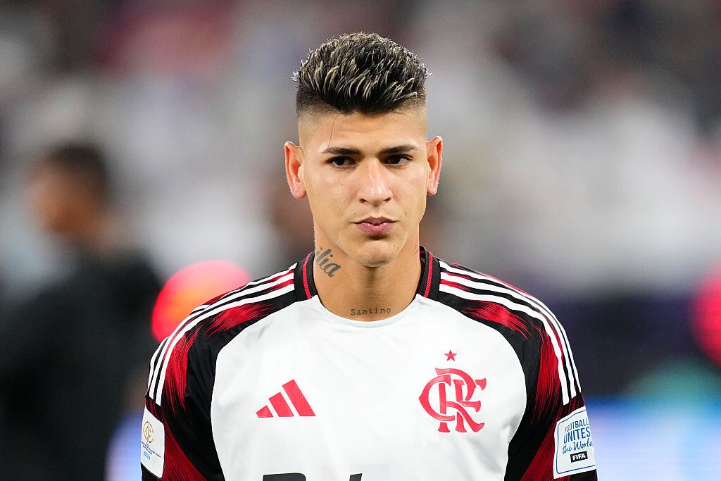 Jorge Carrascal, jugador del Flamengo de Brasil / Getty Images