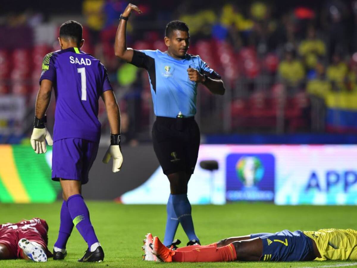 Ya hay árbitros para los partidos de la Selección Colombia en Eliminatoria