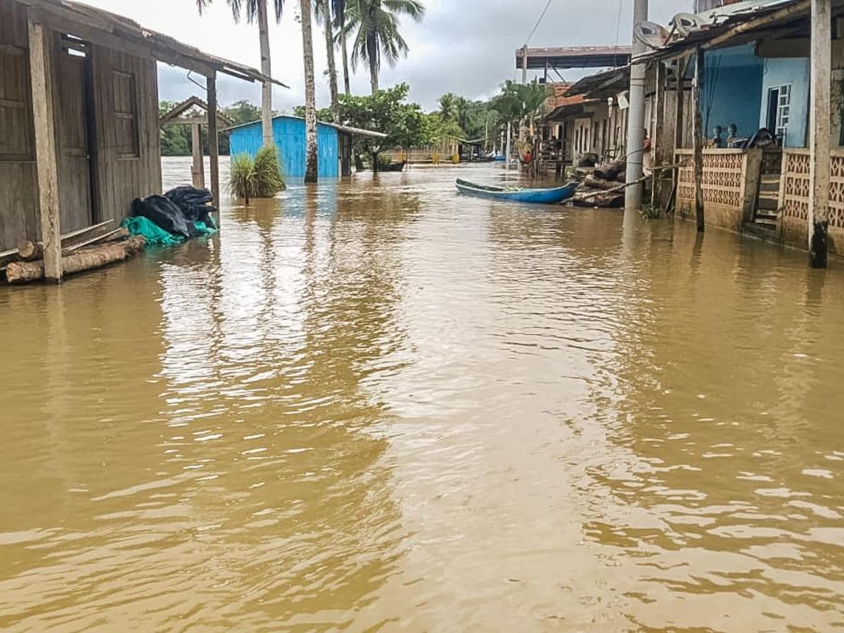 En Chocó ya son 40 mil las familias damnificadas en 20 municipios por las inundaciones