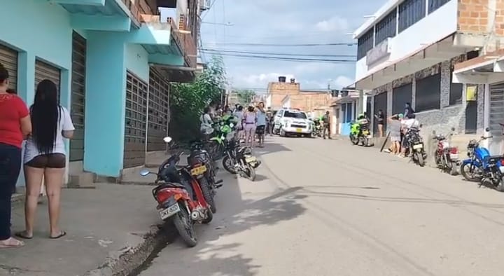 Homicidio en el barrio Nuevo Horizonte / Foto: Noticias Cúcuta 75