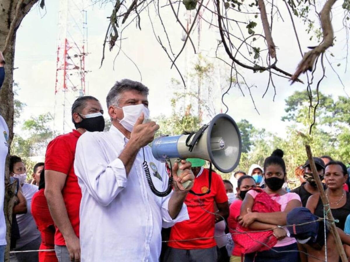Predio que quieren invadir en Albornoz es zona con riesgo de deslizamientos