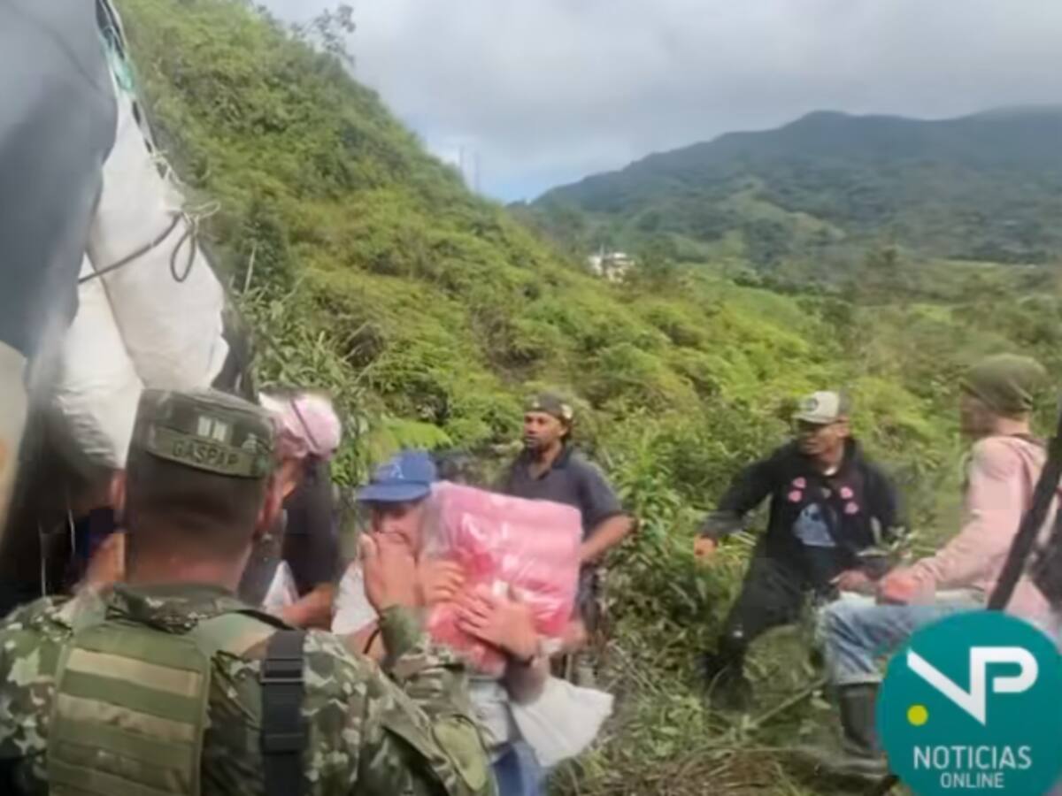 Cerca de 50 personas saquearon un camión que se accidentó en la vía Costa Caribe en Yarumal