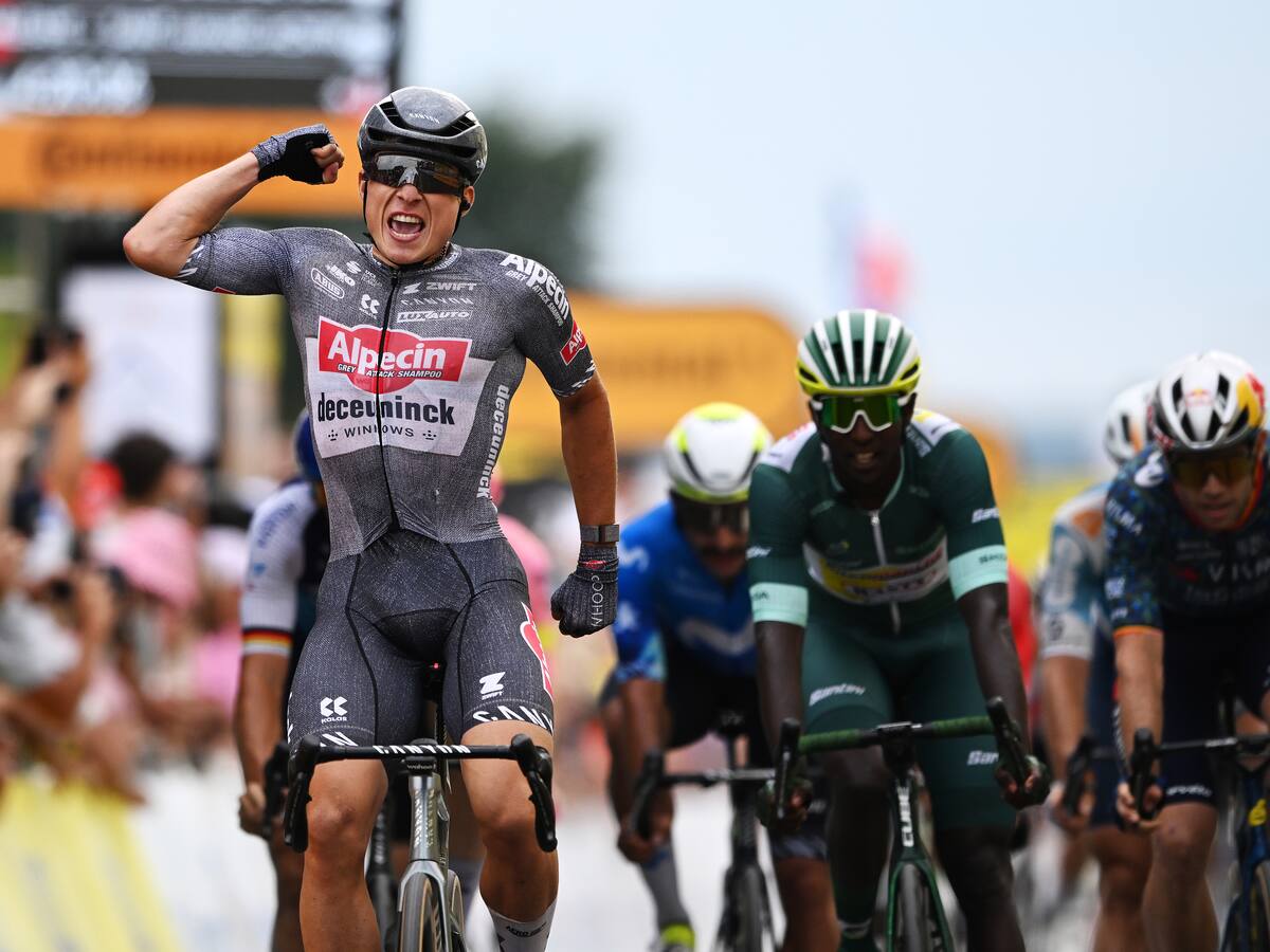 Fernando Gaviria, quinto en la décima etapa del Tour de Francia