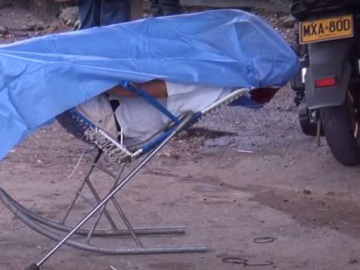 La muerte lo sorprendió cuando descansaba en una mecedora callejera