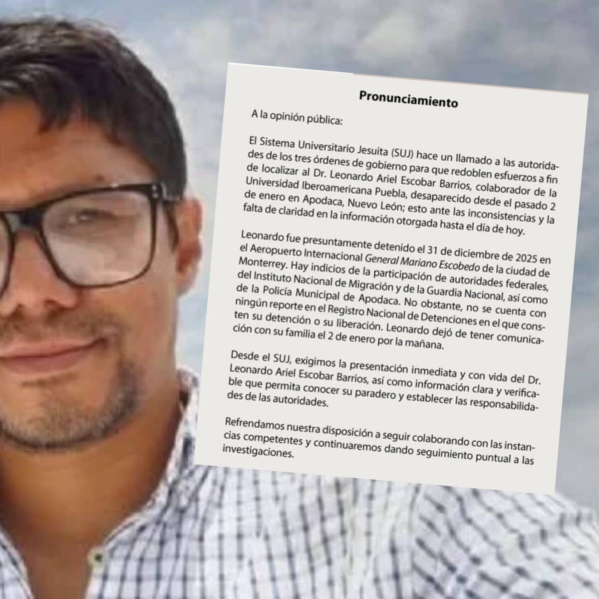 México: denuncian desaparición de profesor colombiano tras presunta detención de autoridades