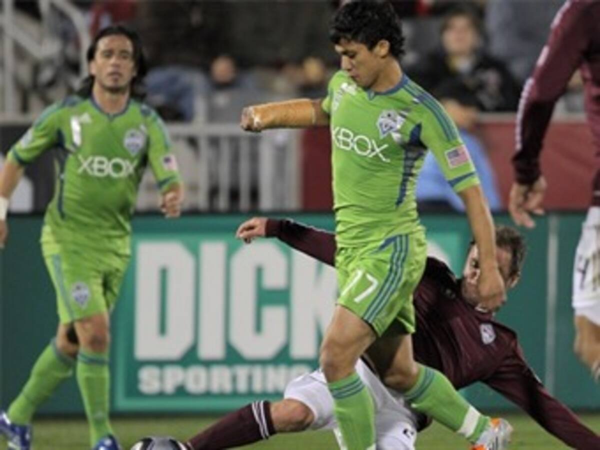 Fredy Montero marca su prier gol en la temporada de la MLS