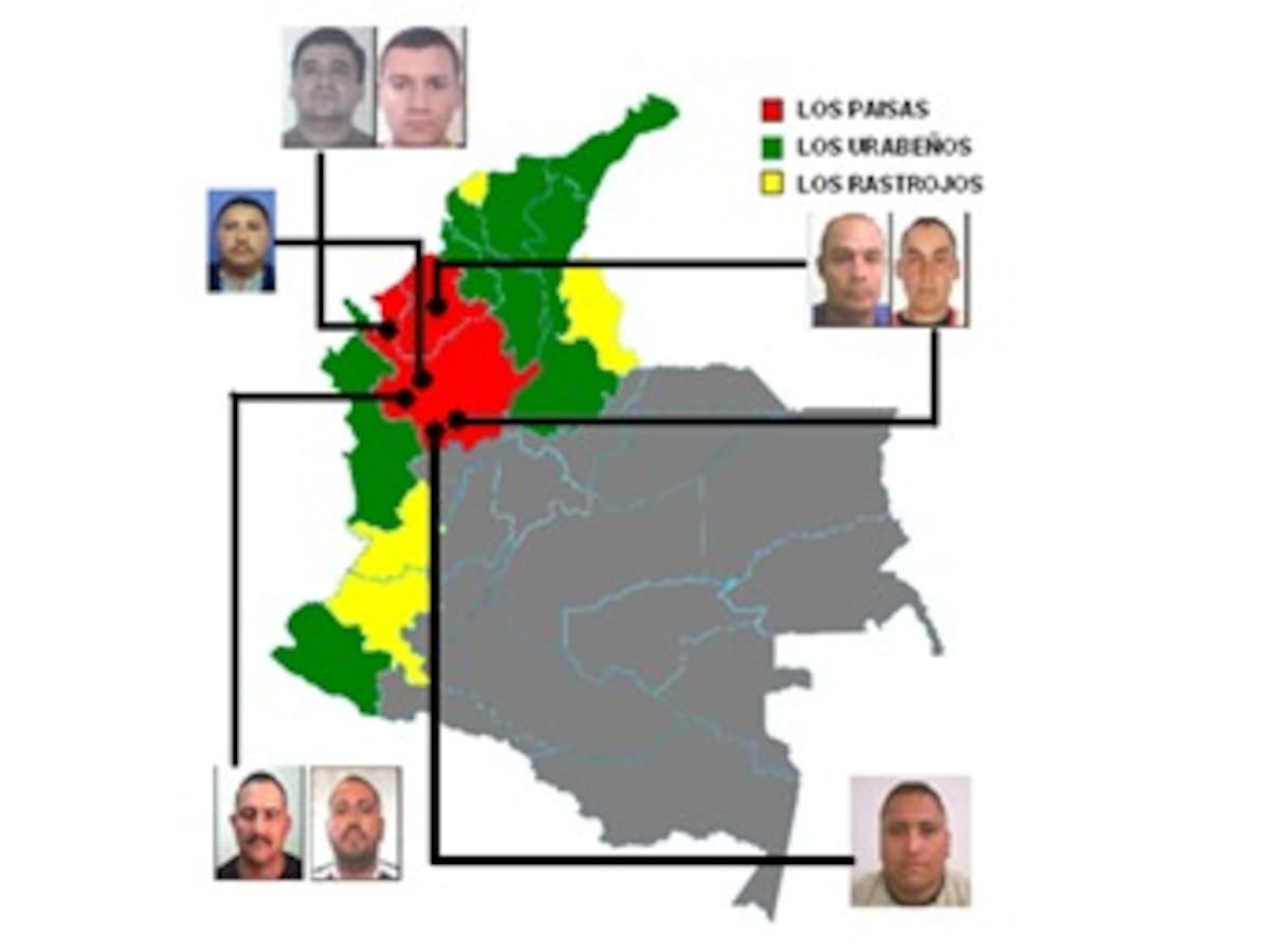 Principales cabecillas de las bandas criminales abandonaron el proceso de paz con las AUC