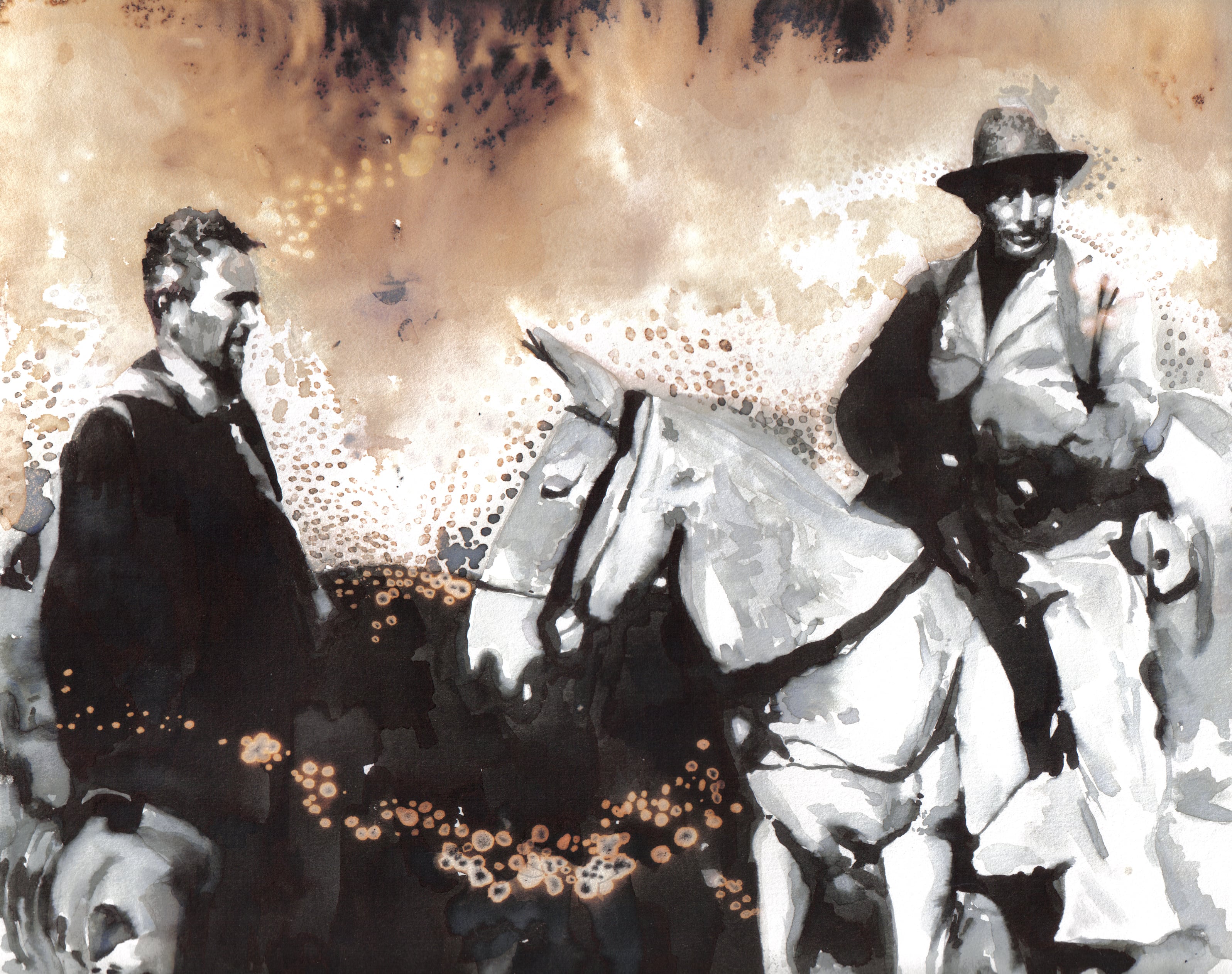 Foto:“Viaje a pie, iluminaciones de un paisaje interior” por Daniel Gómez Henao.