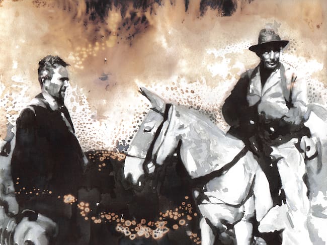 Foto:“Viaje a pie, iluminaciones de un paisaje interior” por Daniel Gómez Henao.