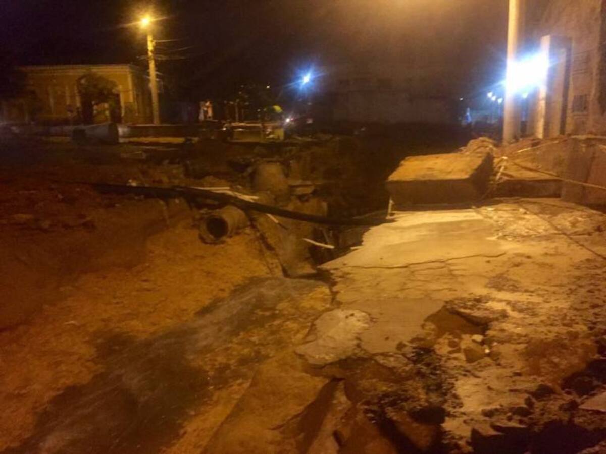 Torrencial aguacero causó estragos en Barranquilla