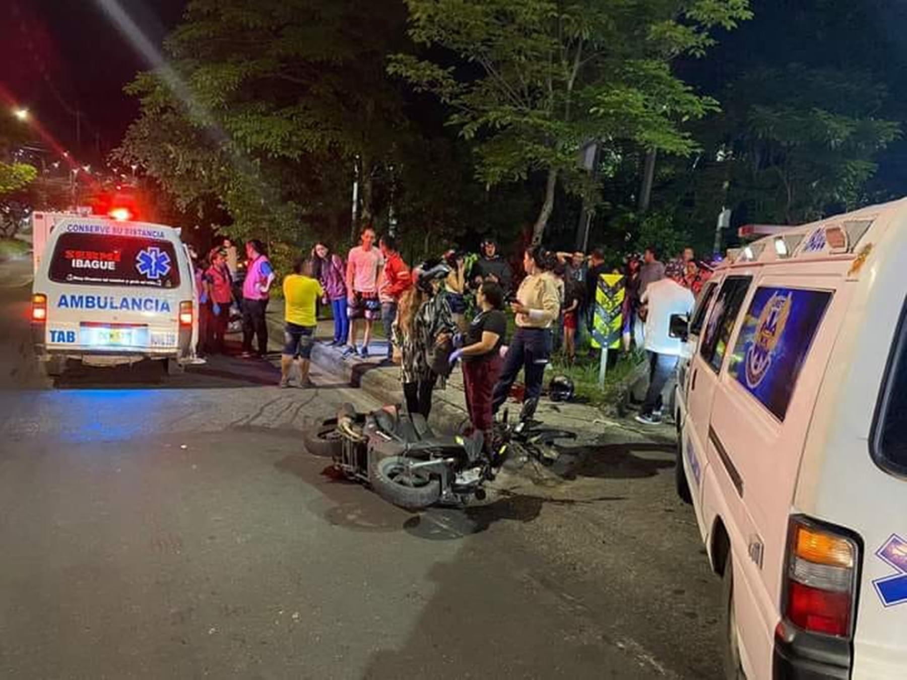 Accidente de tránsito en Ibagué