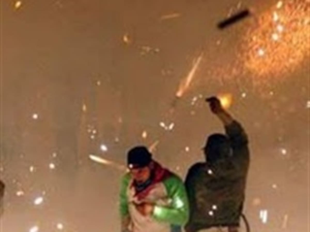 Dos personas resultaron quemadas con pólvora en Bucaramanga
