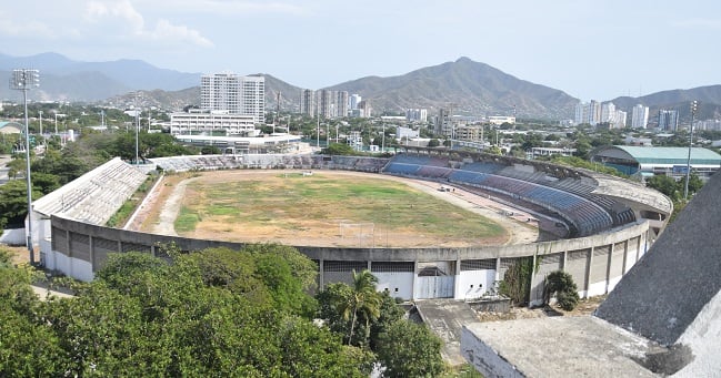 Santa Marta busca recuperar el estadio Eduardo Santos con apoyo del Gobierno Nacional. Foto: Cortesía.