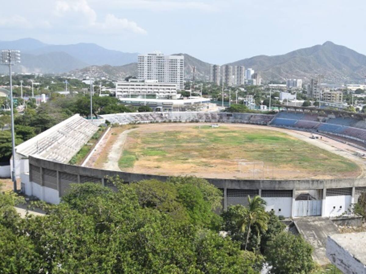 Santa Marta busca recuperar el estadio Eduardo Santos con apoyo del Gobierno Nacional